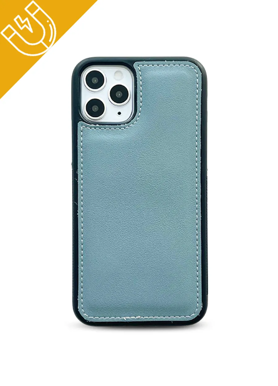 2-in-1 Crossbody Wallet Phone Case in Dove Blue