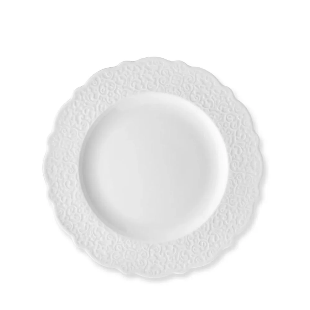 Alessi MW01/1 Dressed dining plate white