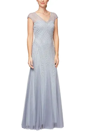 Alex Evenings 8116064 Long Mother of the Bride Dress