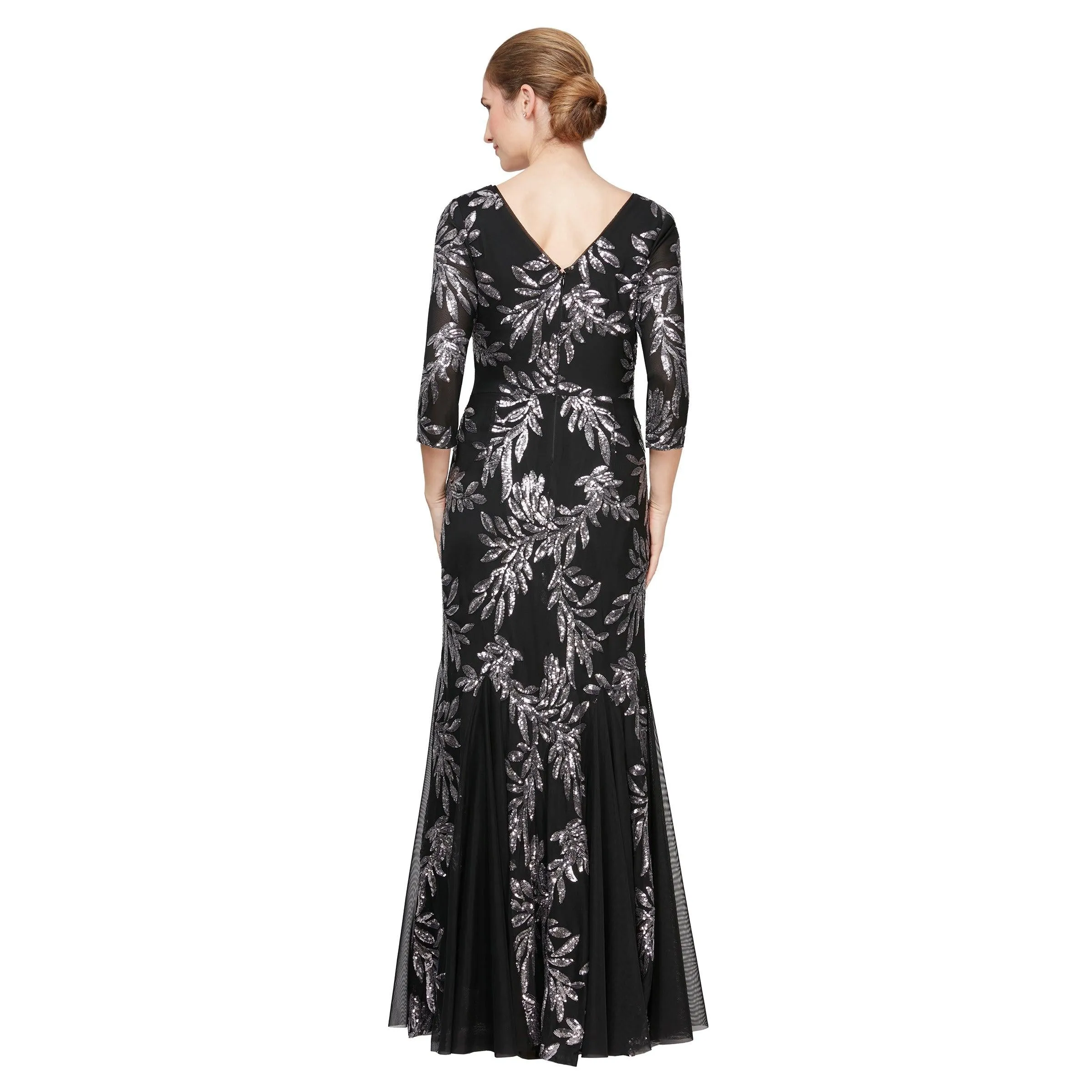 Alex Evenings AE8196707 Long Formal Dress