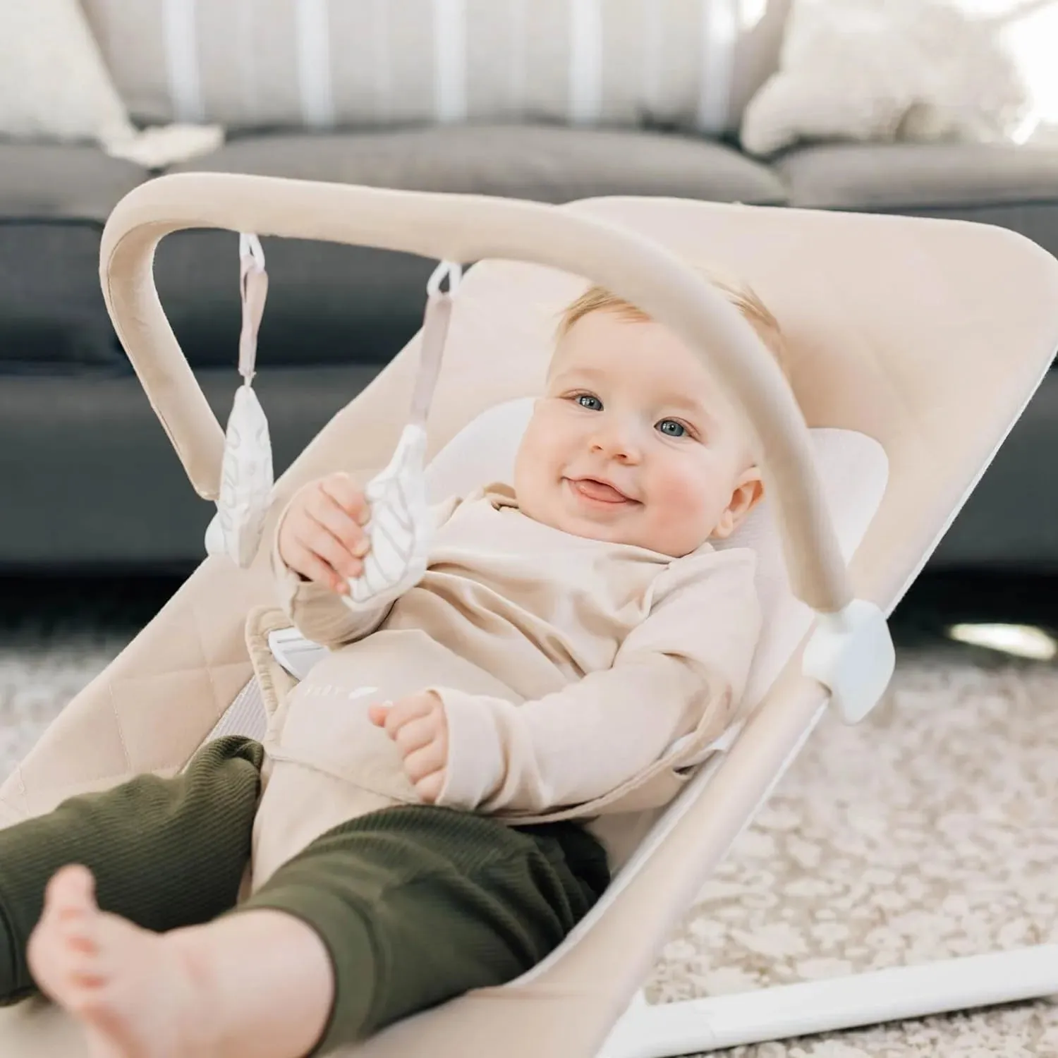 Alpine Highland Organic Portable Bouncer -  Organic Oat