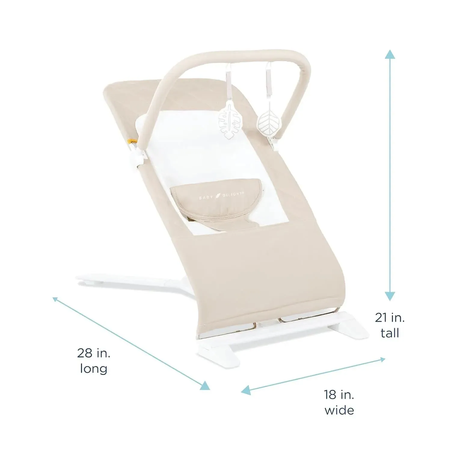 Alpine Highland Organic Portable Bouncer -  Organic Oat