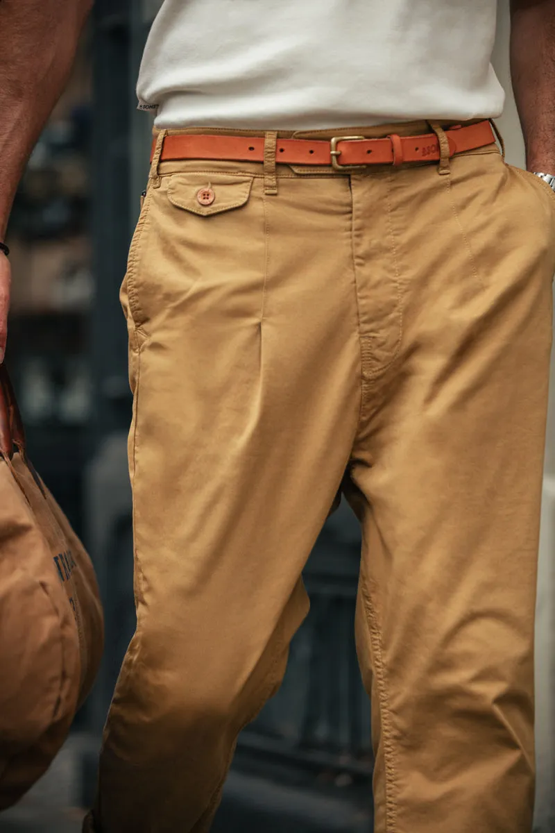 &SONS Beckett Trousers Tan