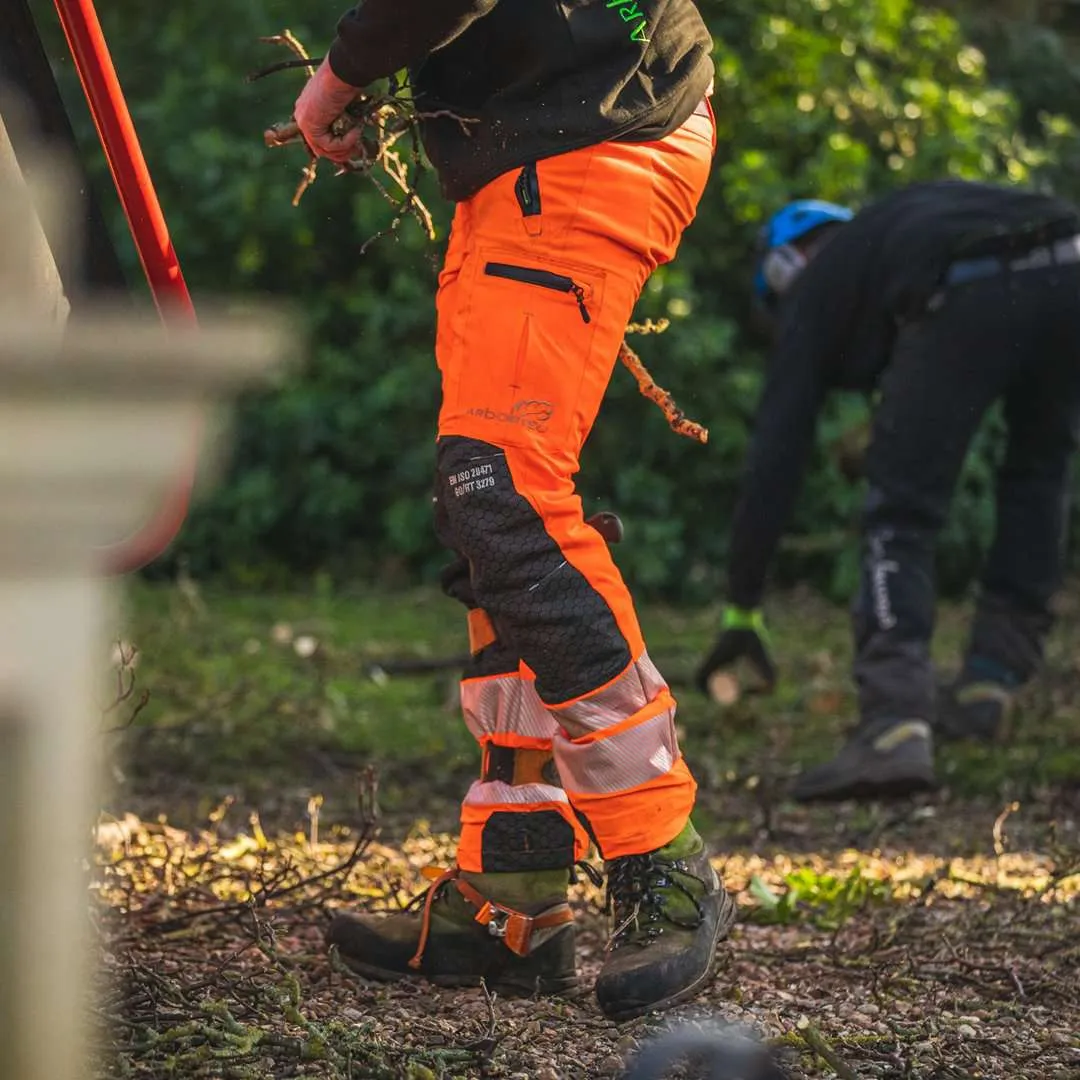 ATHV4070 Breatheflex Pro Chainsaw Pants Design C Class 1 - Hi-Viz Orange