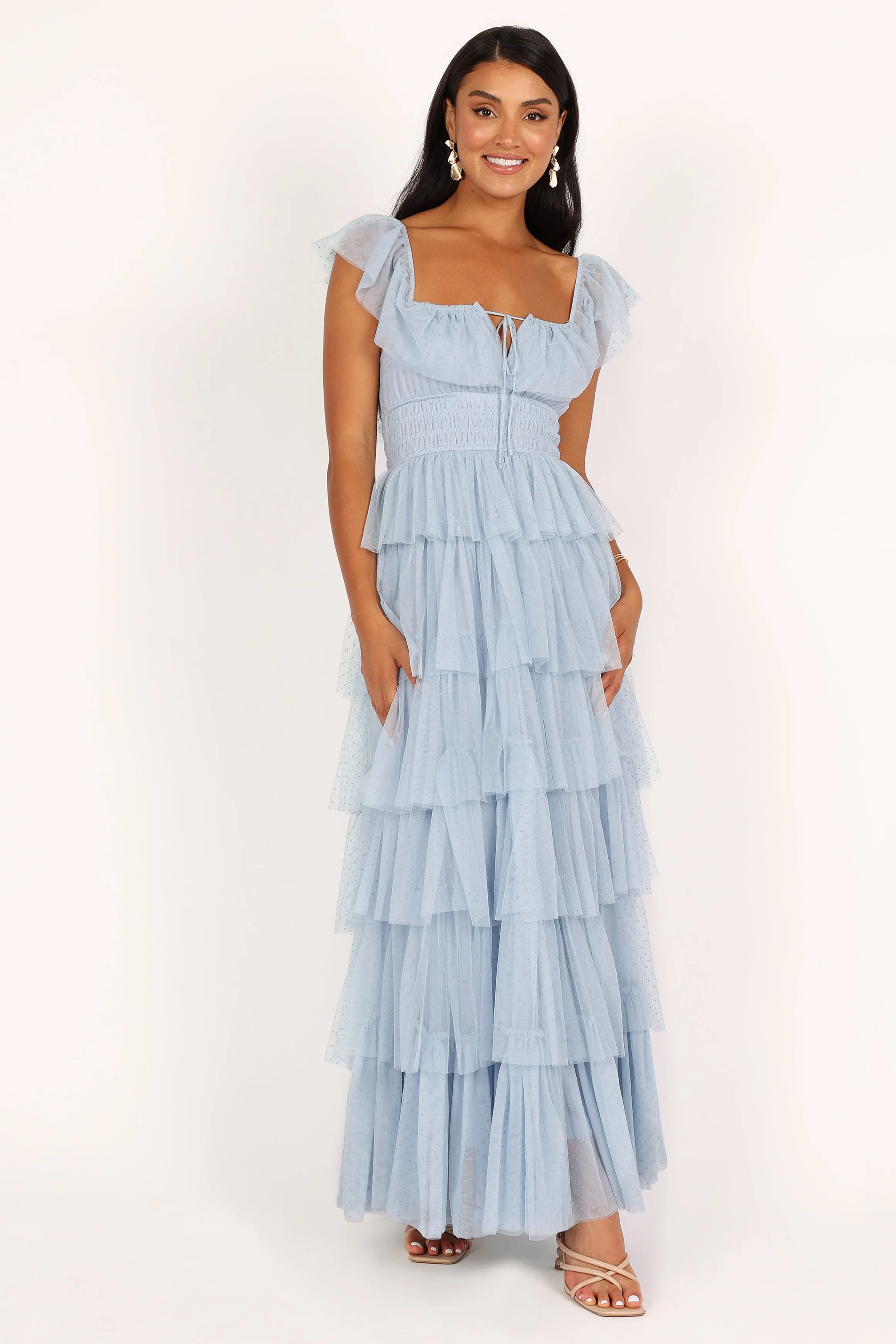 Belle Maxi Dress - Blue