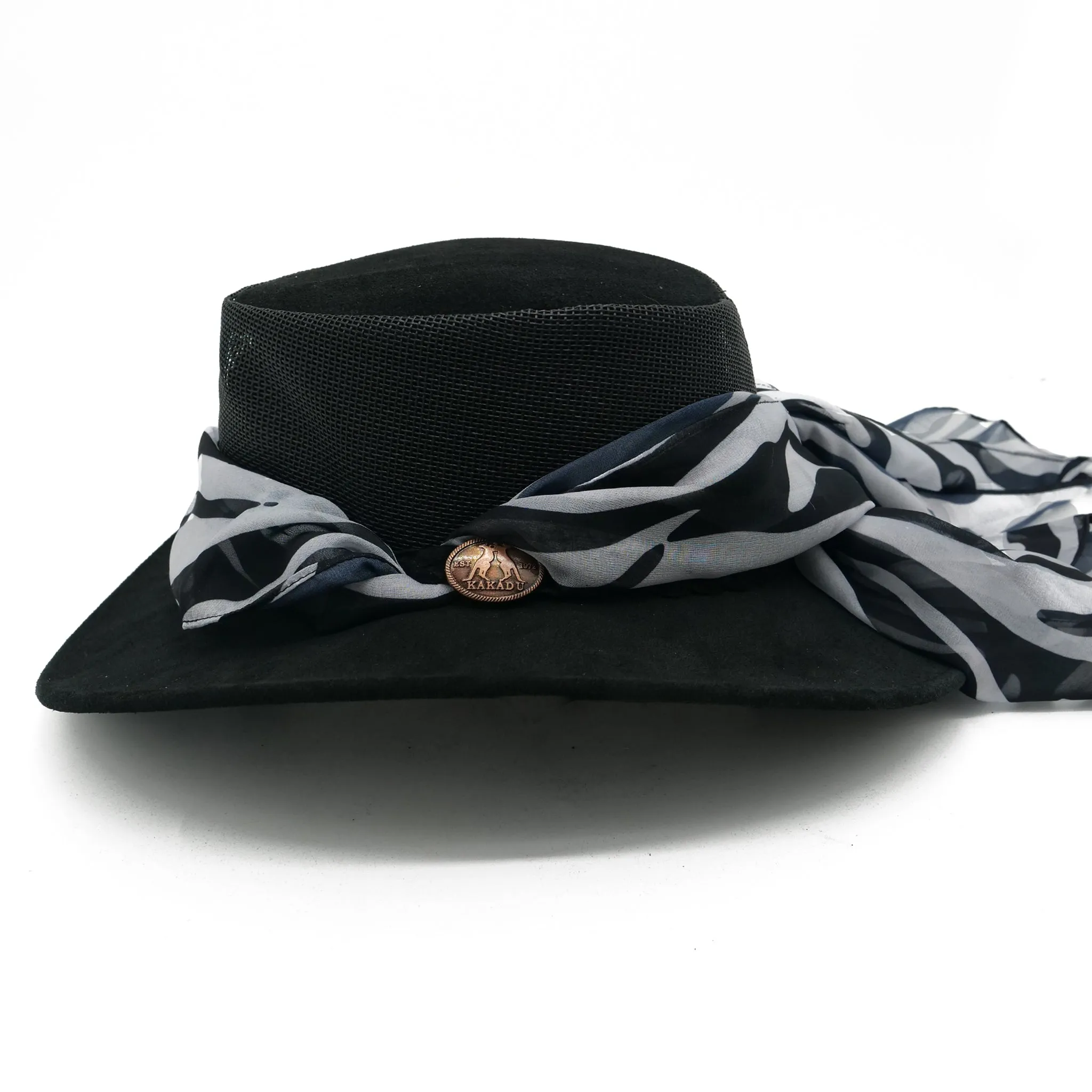 Bendigo Breeze Hat Zebra Scarf