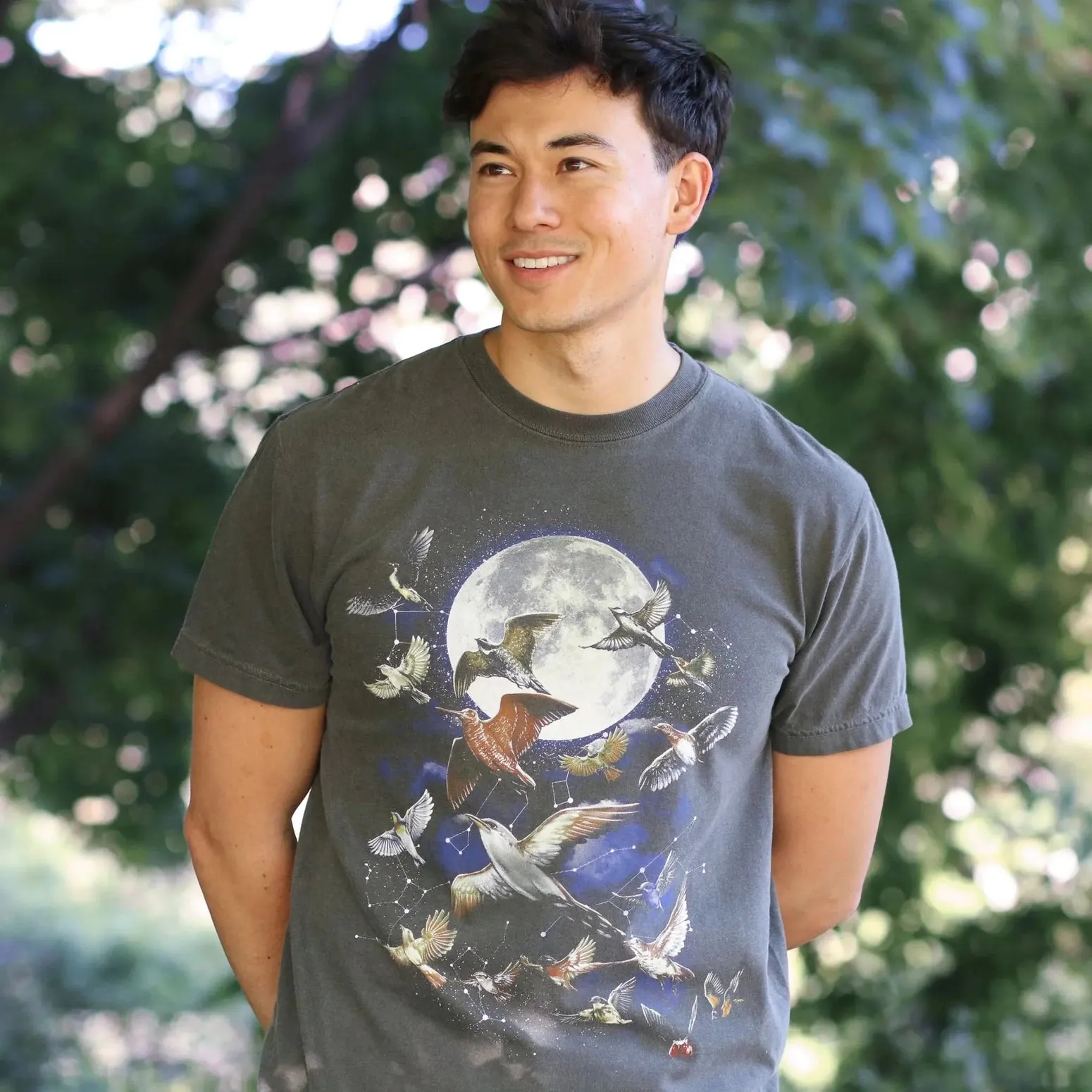 Bird Collective Night Migration Vintage T-Shirt