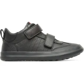 Camper Boy's Pursuit Mid Black Leather (Sizes 30-34)