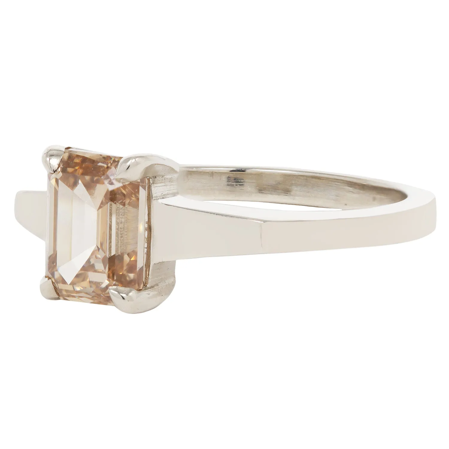 Champagne Diamond Mirrors Ring