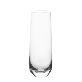 Champagne Flute Stemless Clear 290mL