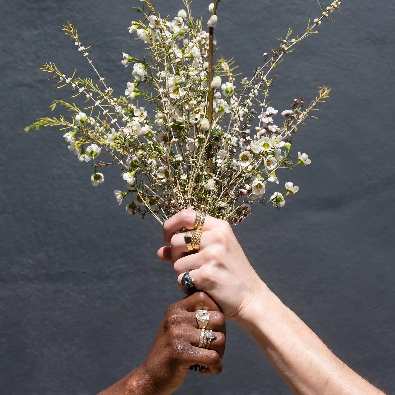 Champagne Storm Diamond Ring