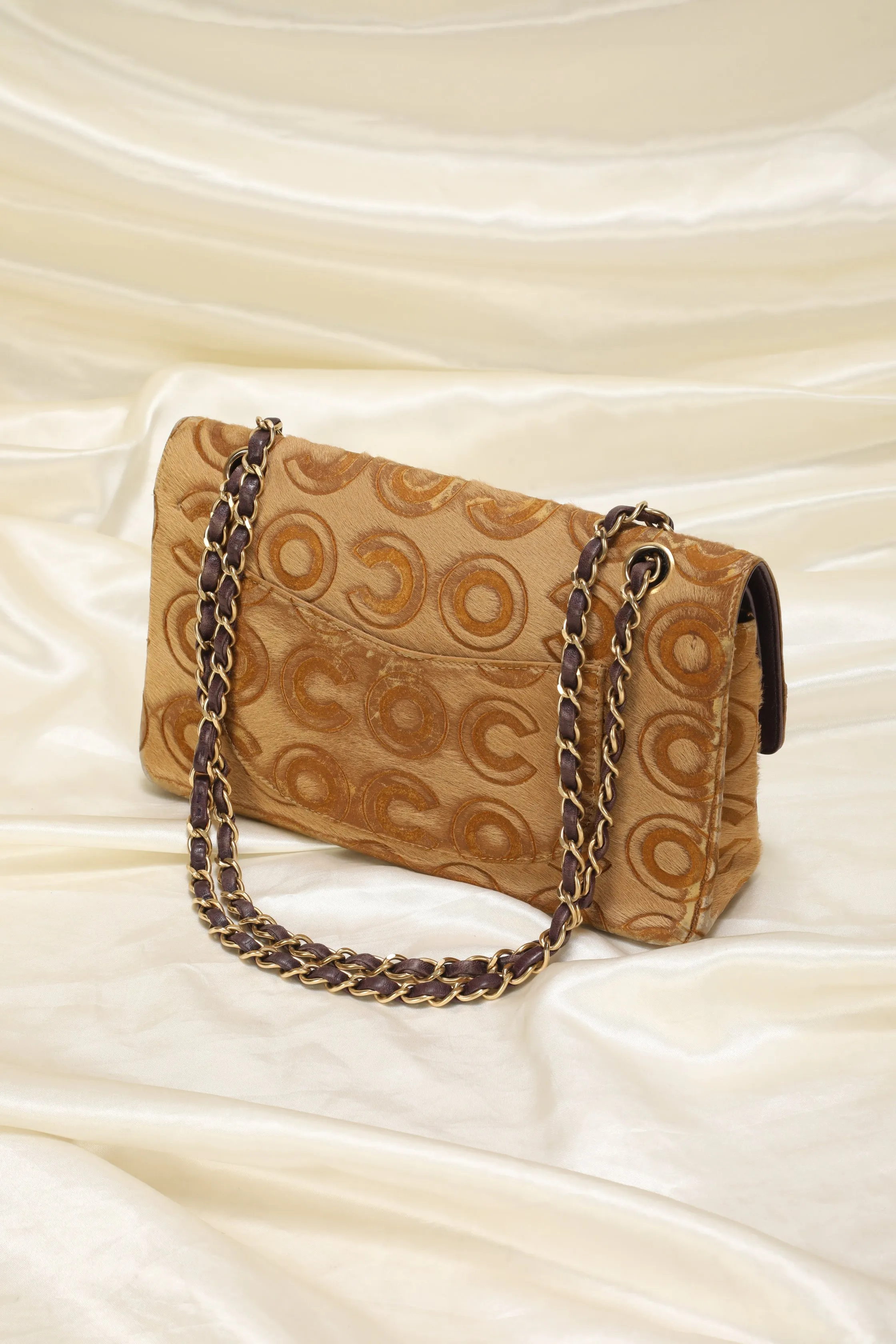 Chanel Coco Pony Hair Half Flap