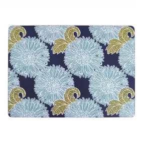 Chrysanthemum Flower Placemat Set 4