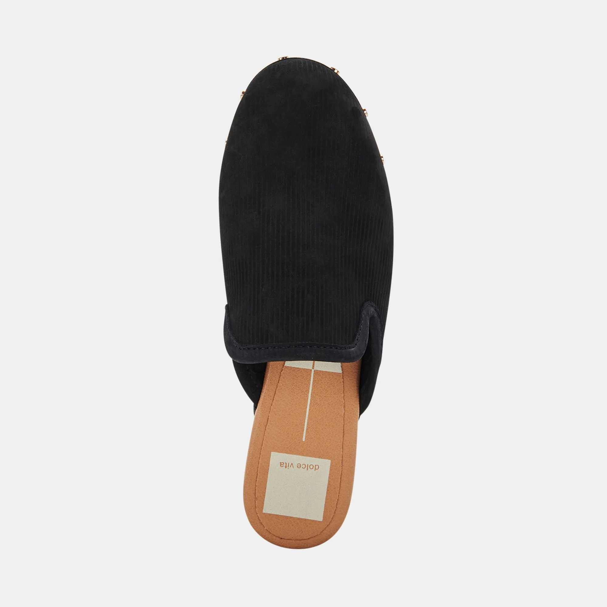 CLOSEN CLOGS BLACK NUBUCK - re:vita