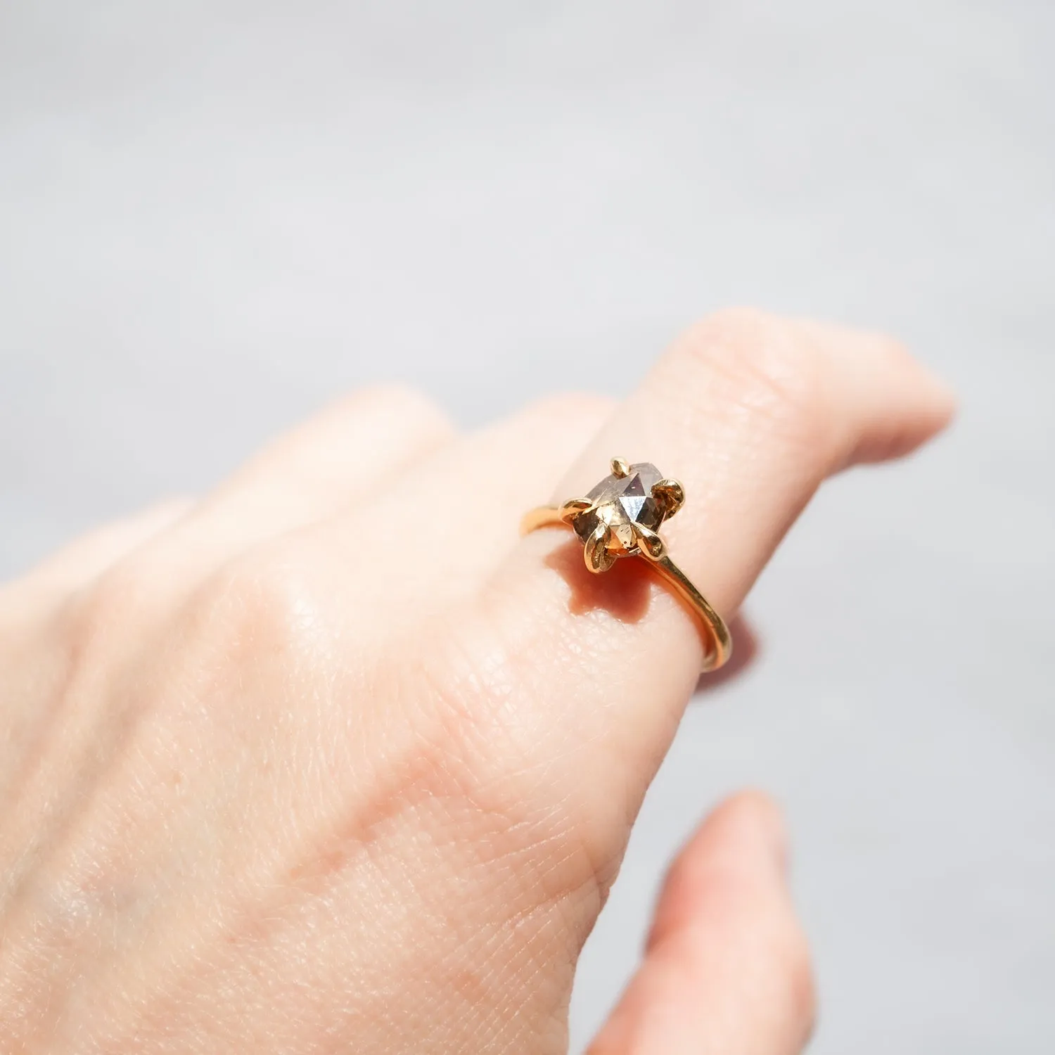 Contemporary Claw Ring