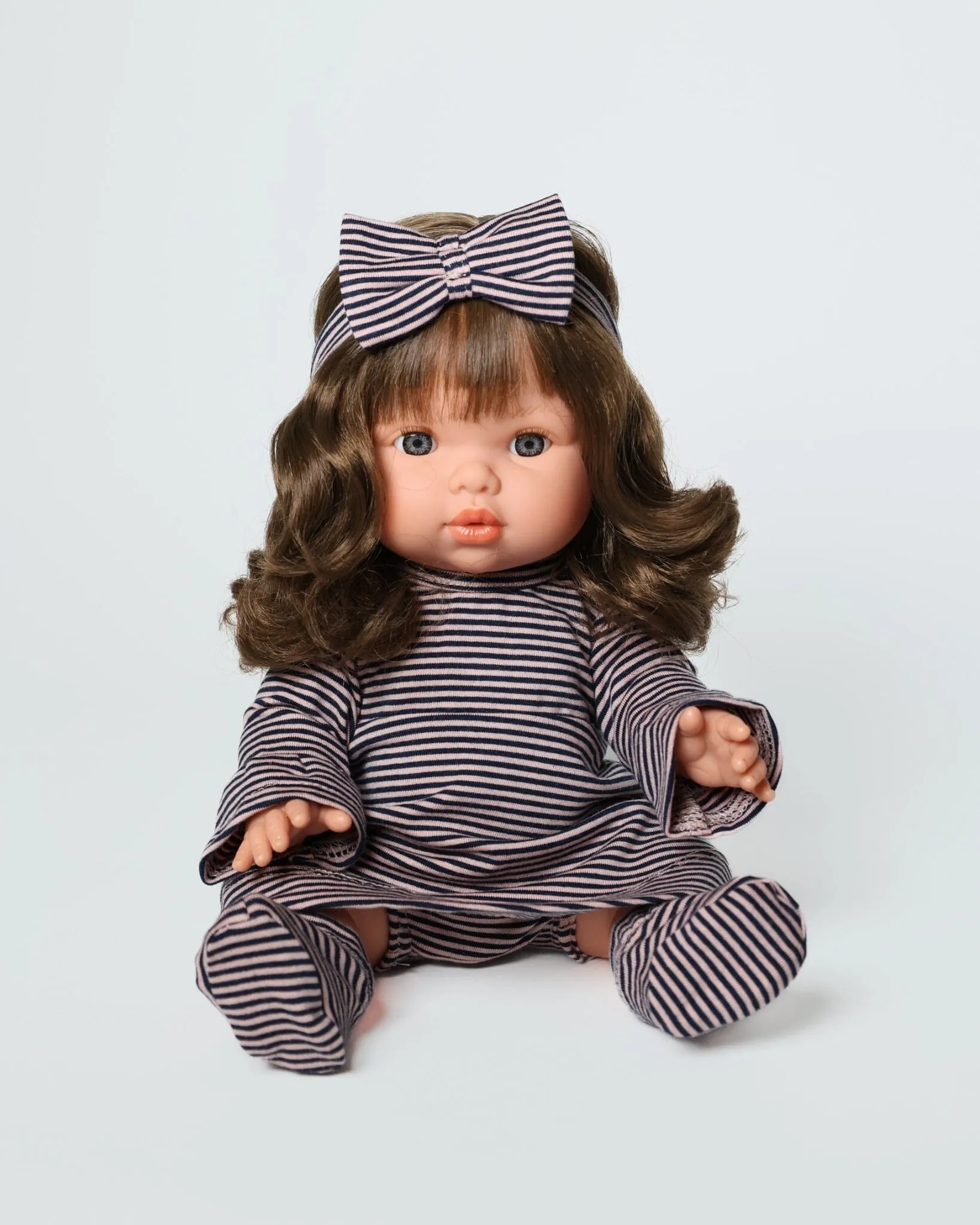 Dollie Headband, Dress, & Booties Bundle | Striped