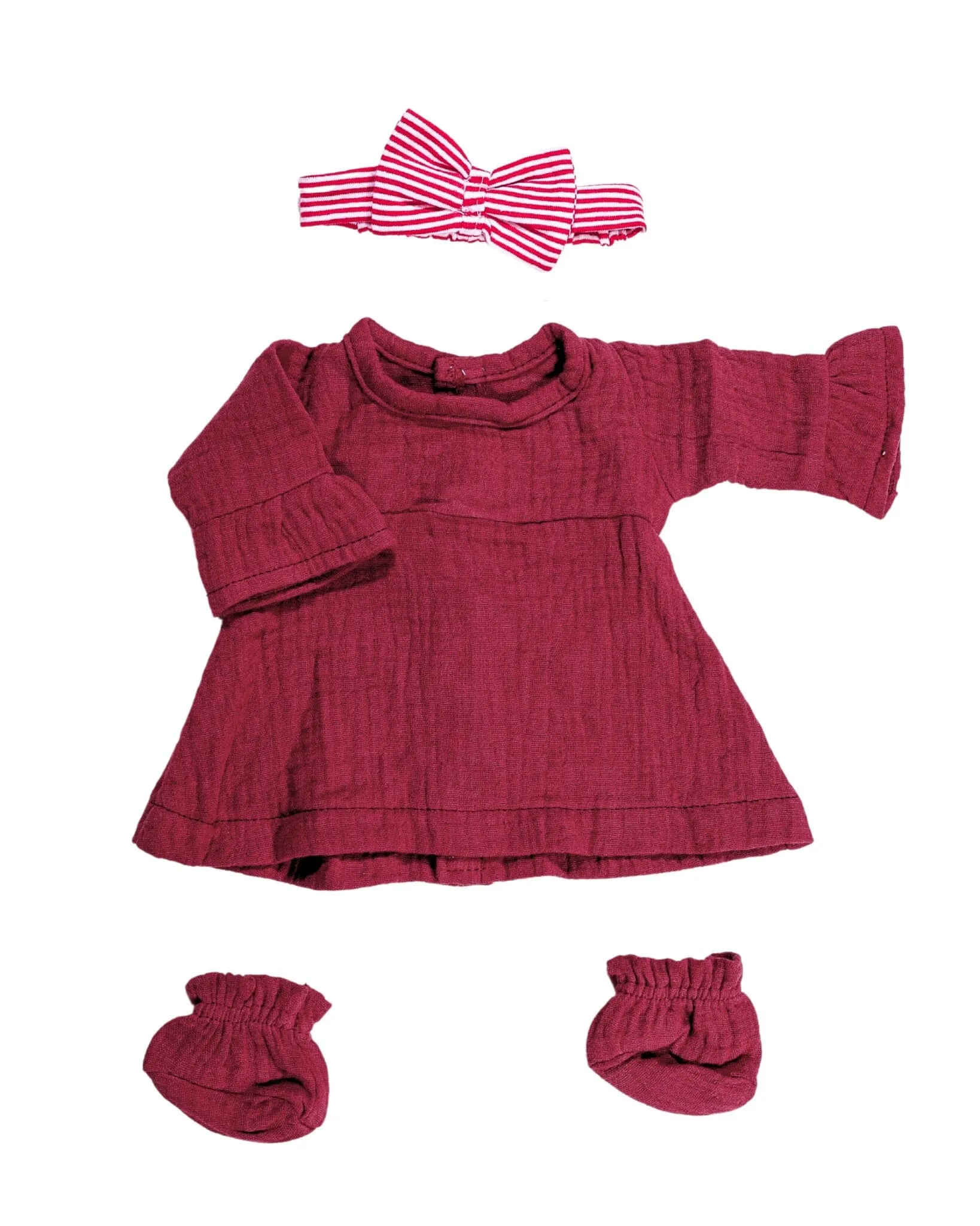 Dollie Headband, Dress, & Booties Bundle | Winterberry