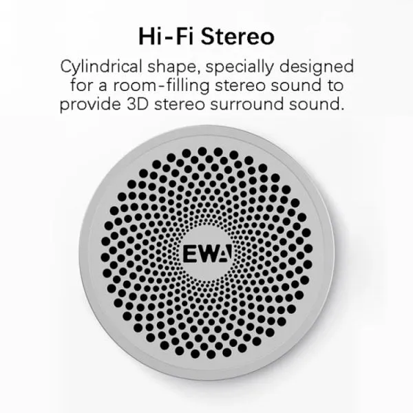 EWA A115 Portable Metal Bluetooth Speaker 105H Power Hifi Stereo Outdoor Subwoofer