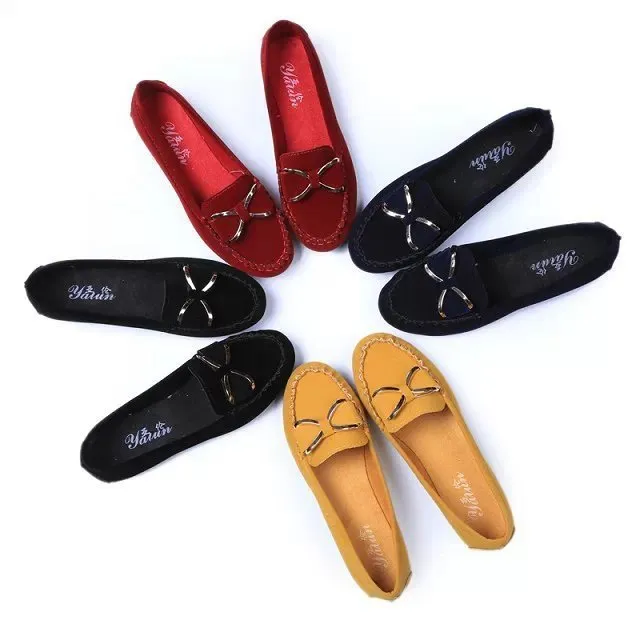 Fashion Bowknot Flats Shoes Casual Solid Loafers Cozy Shoes