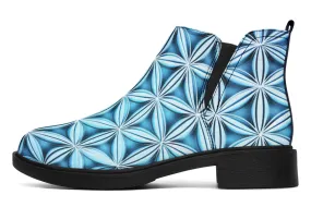 Flower Life Igloo Blue Neat Vibe Boots