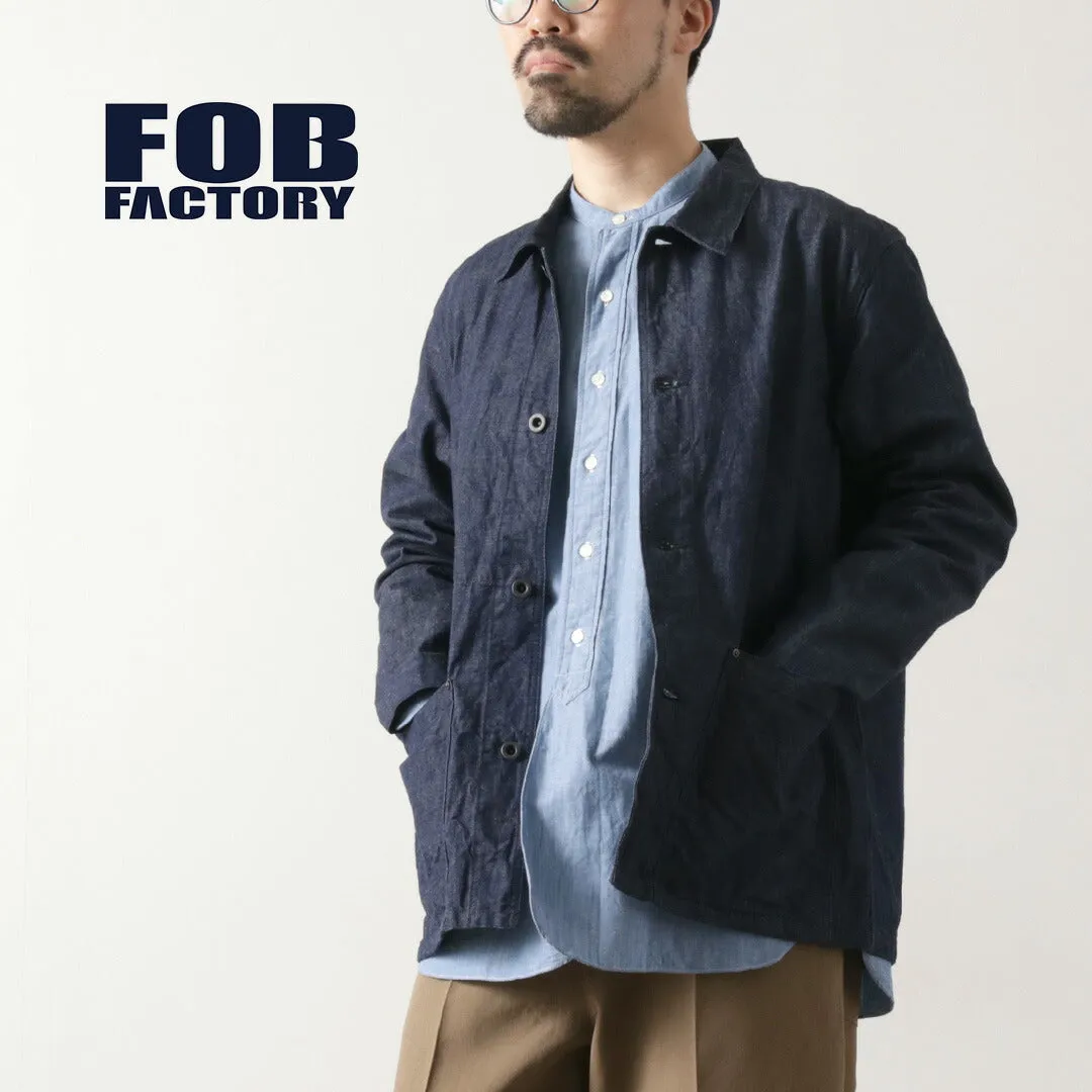 FOB FACTORY / F2447 Denim Coverall