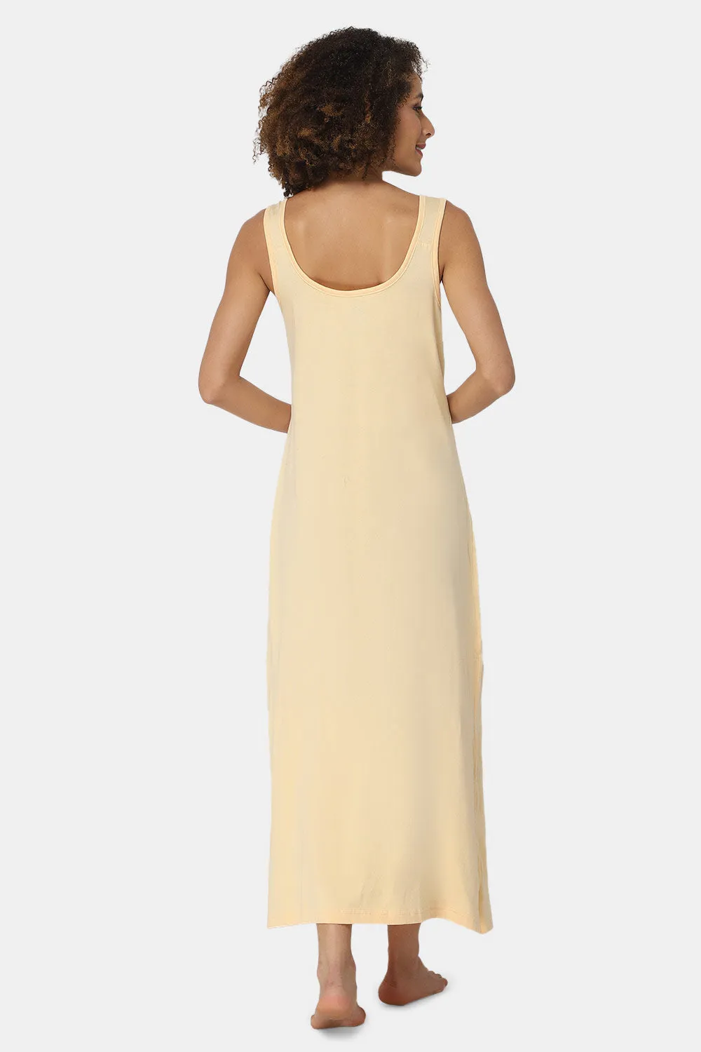 Full-Length Sleeveless Intimacy Full Night Slip - Nightwear