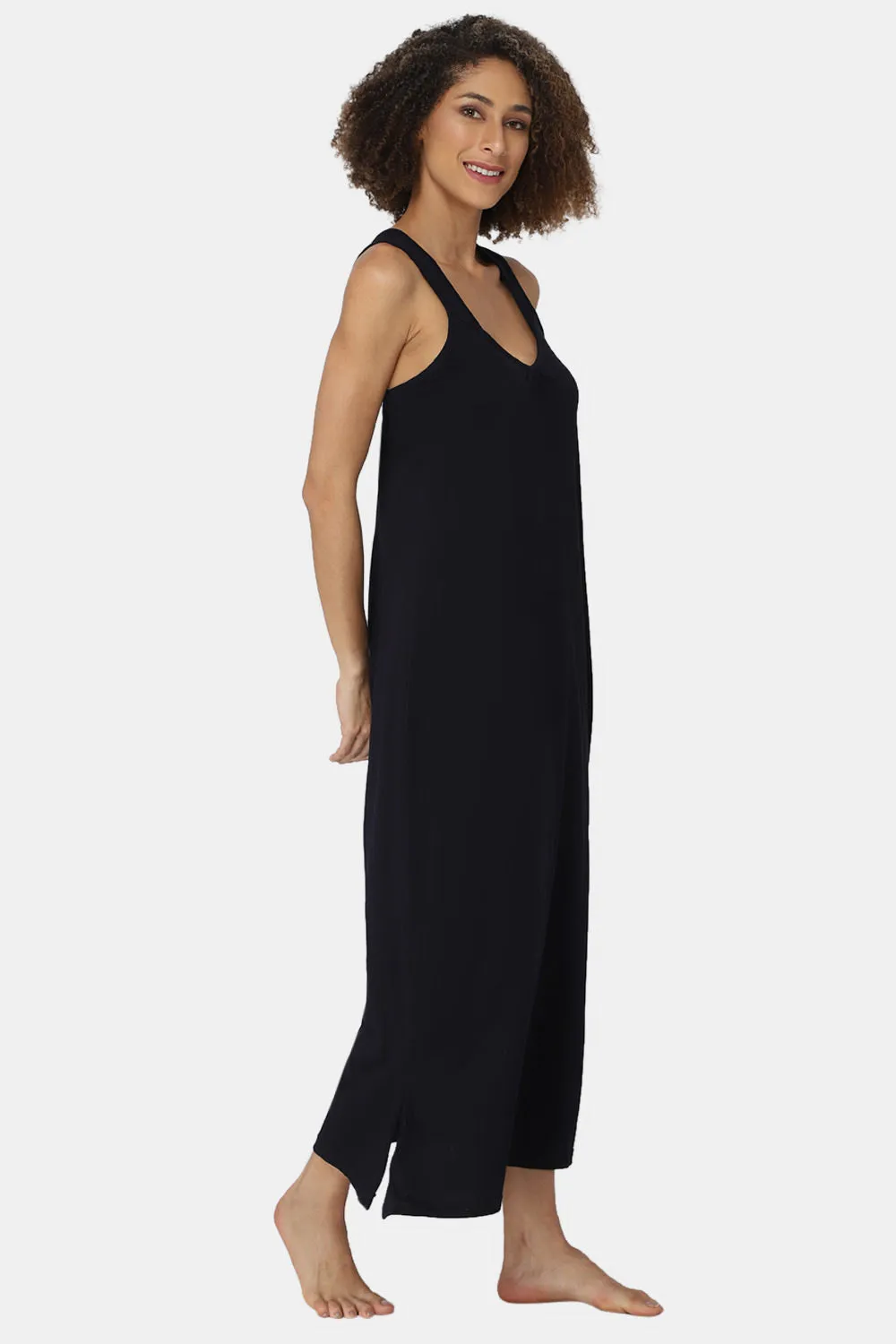 Full-Length Sleeveless Intimacy Full Night Slip - Nightwear