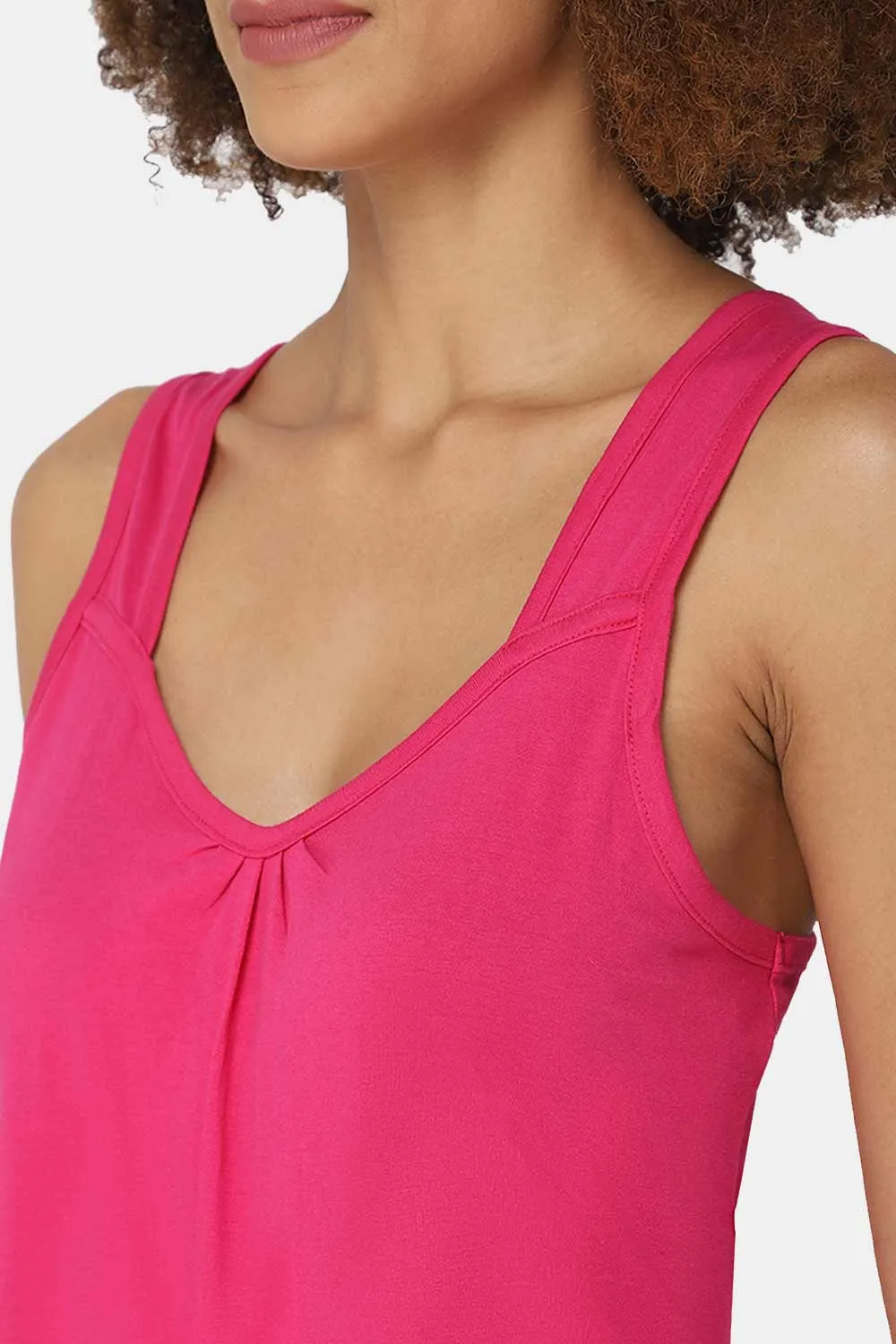 Full-Length Sleeveless Intimacy Full Night Slip - Nightwear