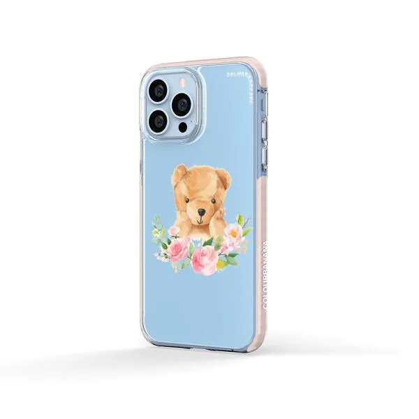 iPhone Case - Bear And Flower Wreath