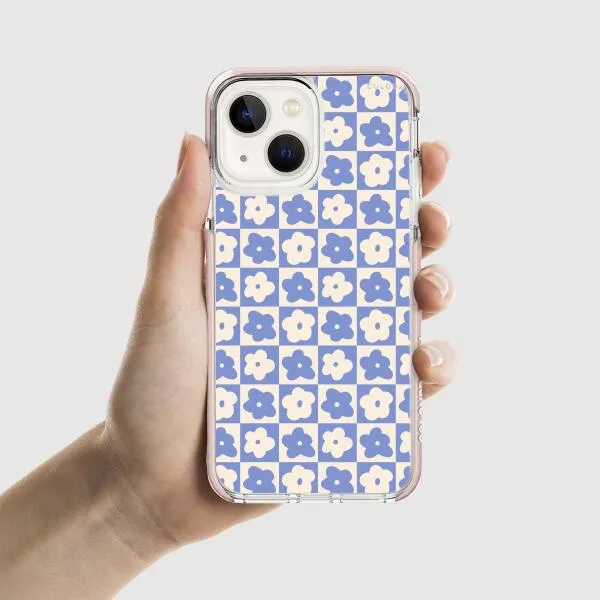 iPhone Case - Blue Flower Aesthetic