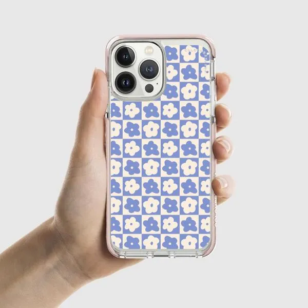 iPhone Case - Blue Flower Aesthetic