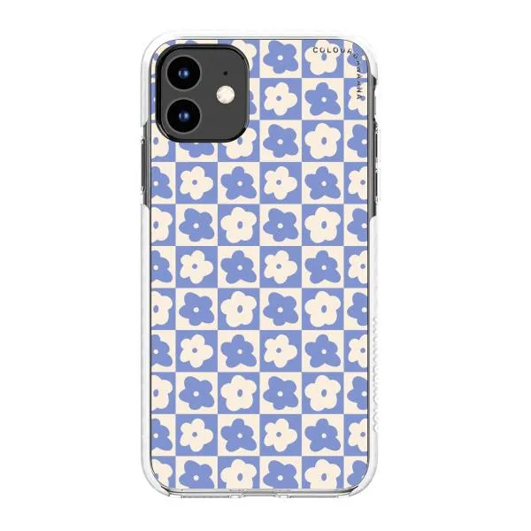 iPhone Case - Blue Flower Aesthetic