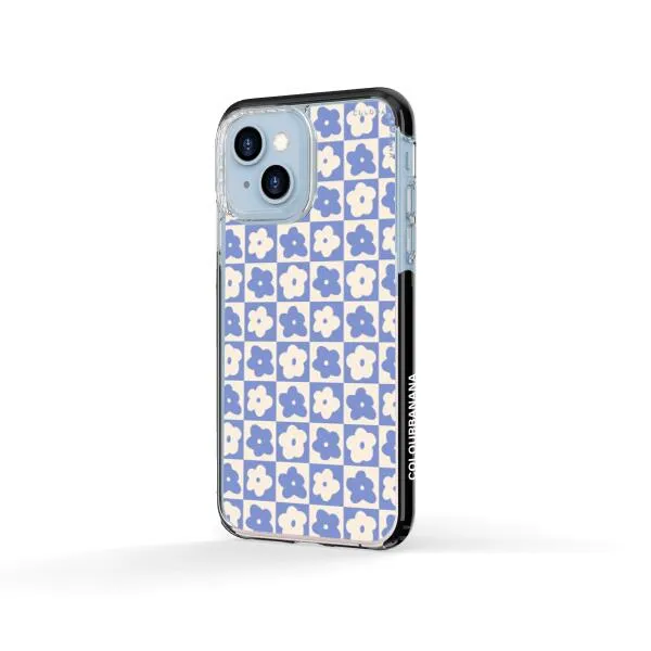 iPhone Case - Blue Flower Aesthetic