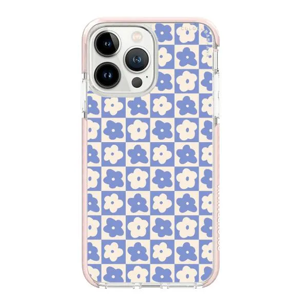 iPhone Case - Blue Flower Aesthetic