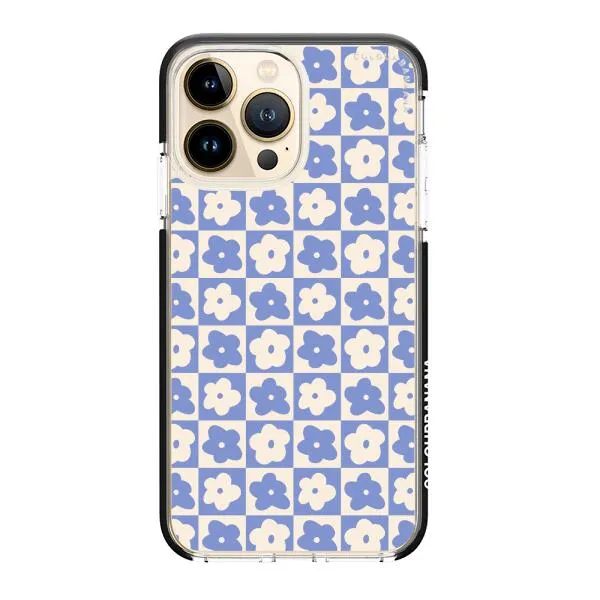 iPhone Case - Blue Flower Aesthetic