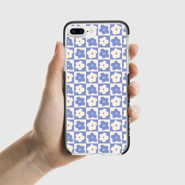 iPhone Case - Blue Flower Aesthetic