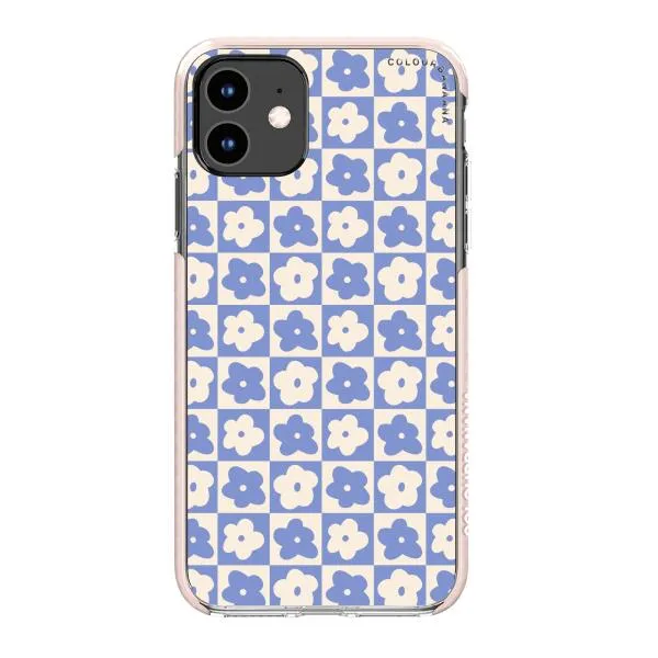 iPhone Case - Blue Flower Aesthetic