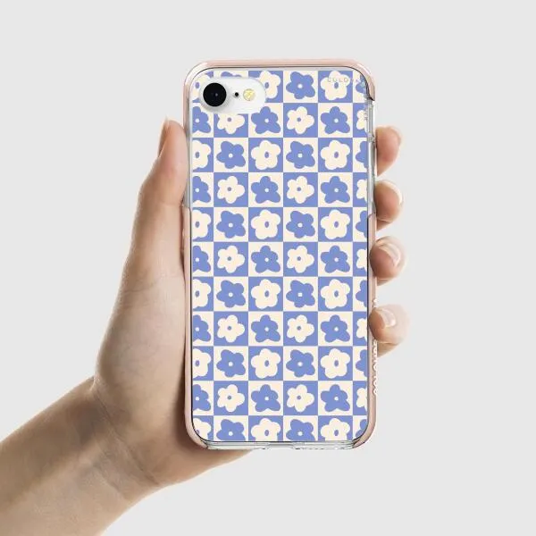 iPhone Case - Blue Flower Aesthetic