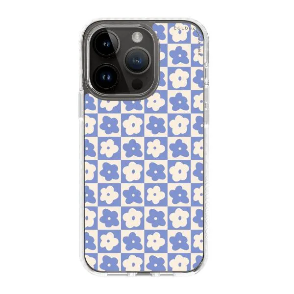 iPhone Case - Blue Flower Aesthetic