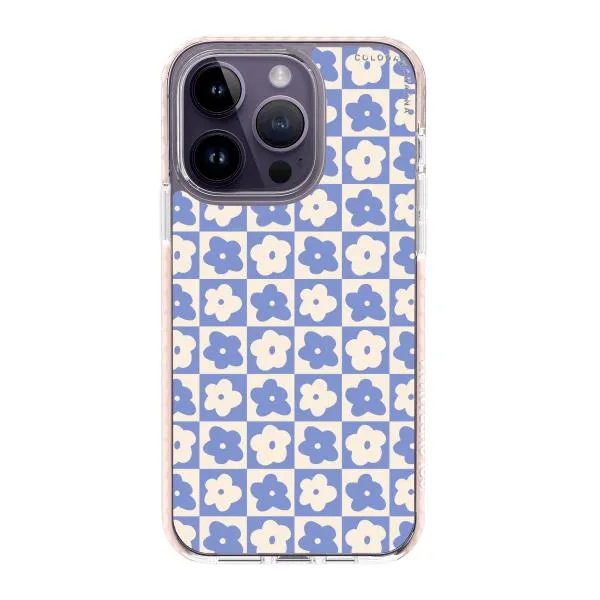 iPhone Case - Blue Flower Aesthetic