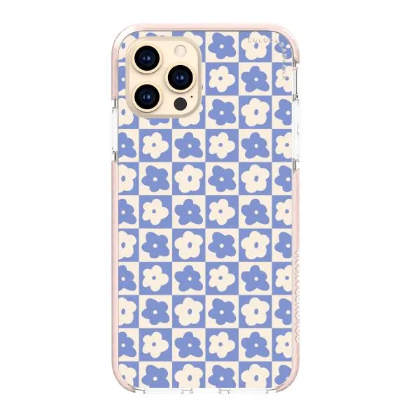 iPhone Case - Blue Flower Aesthetic