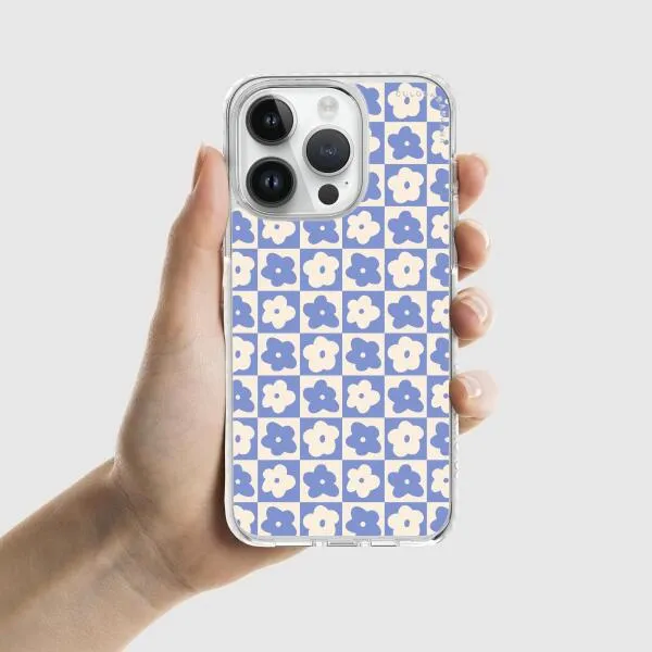 iPhone Case - Blue Flower Aesthetic