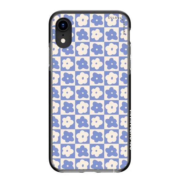 iPhone Case - Blue Flower Aesthetic