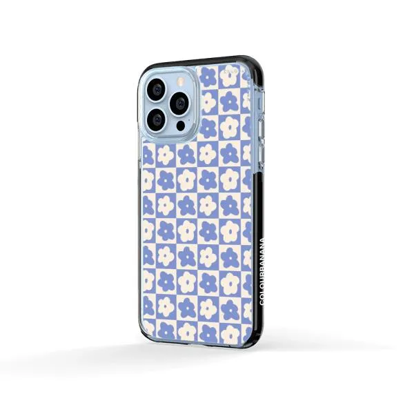 iPhone Case - Blue Flower Aesthetic