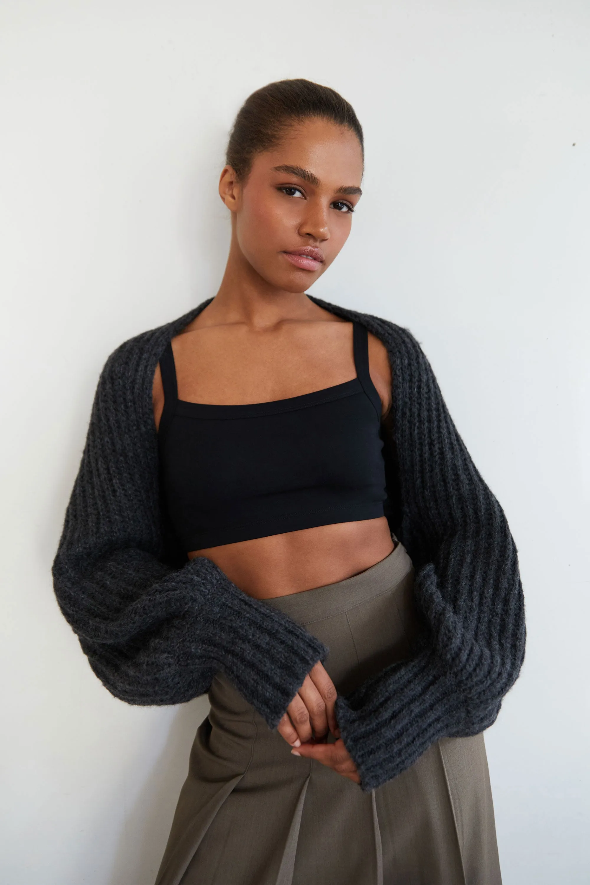 KNIT BOLERO