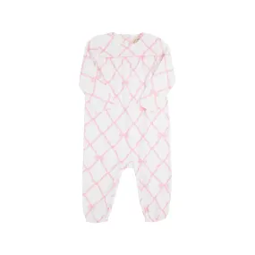 Long Sleeve Penny's Playsuit - Belle Meade Bow