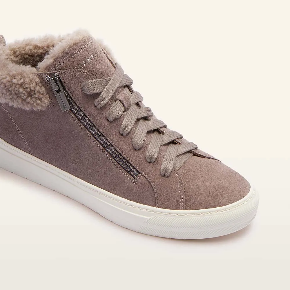 Miles Dark Taupe/Shearling