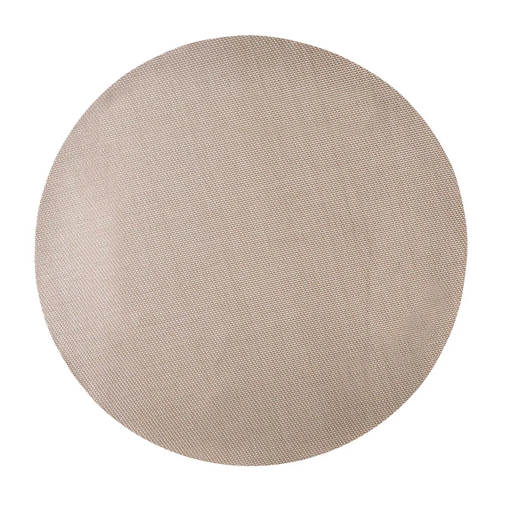 Placemat Round PVC Champagne 35cm