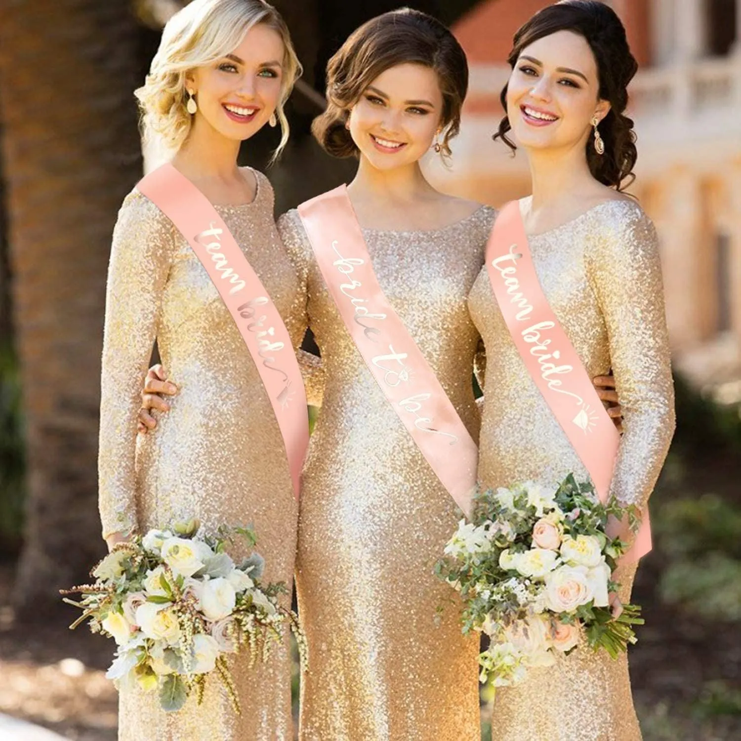 PURPLE WEDDING SASH