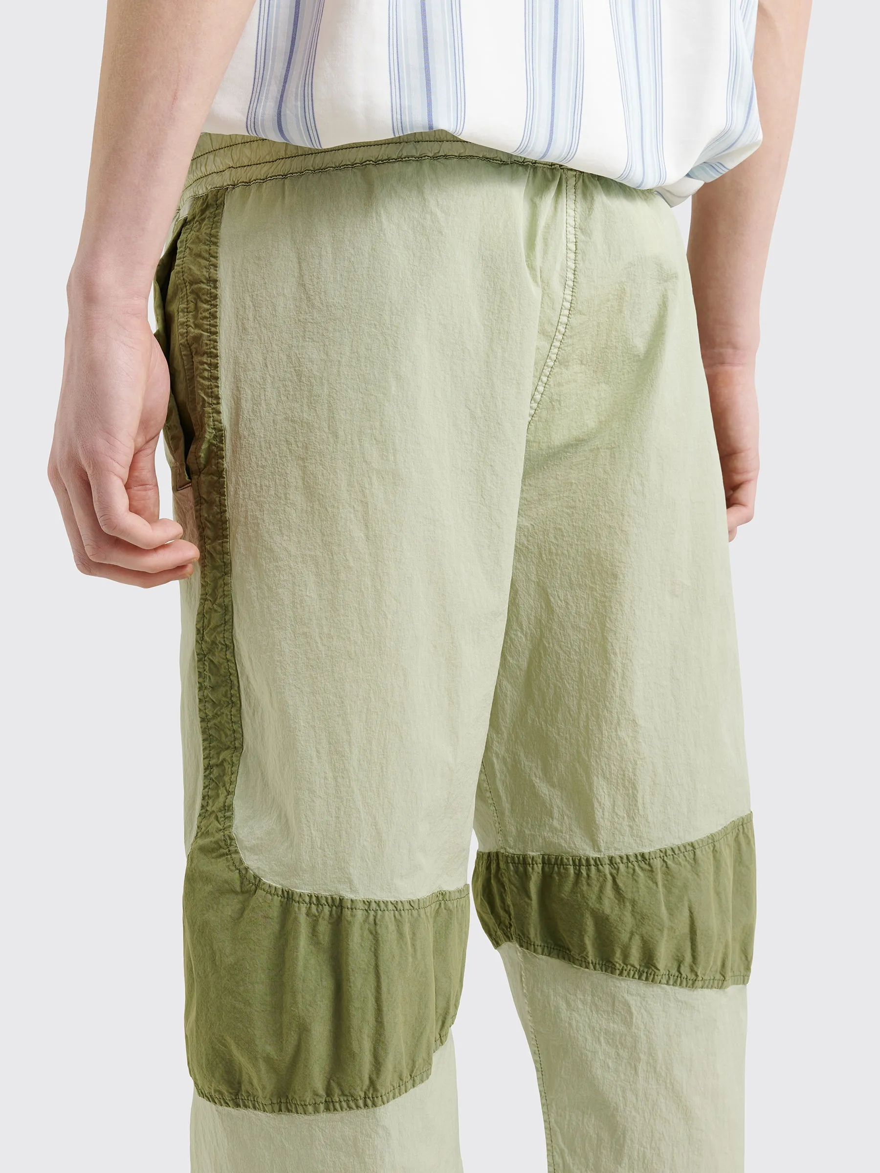 RANRA Is Track Pants Oil Green